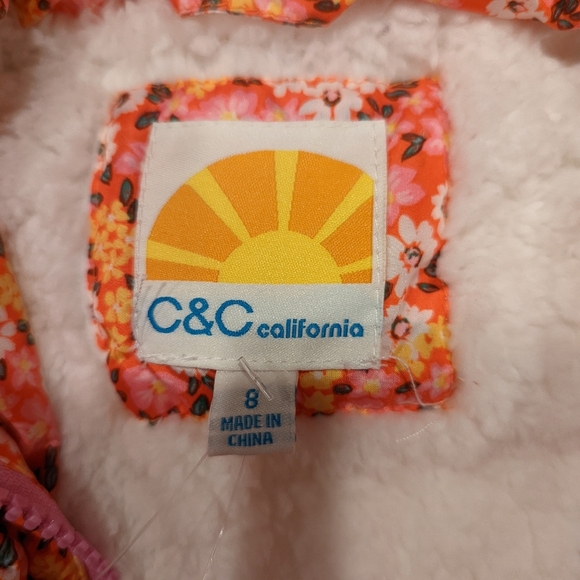 C&C California Floral Puffer Jacket - Picture 5 of 8